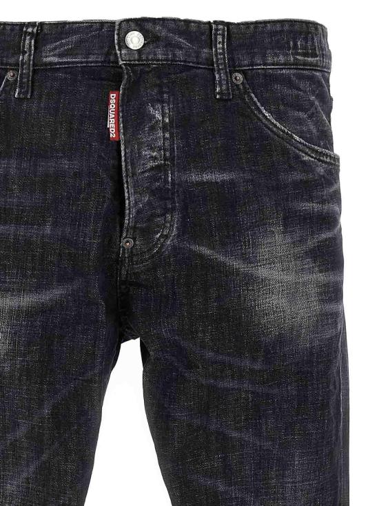  디스퀘어드2 스트레이트 팬츠 S74LB1724S30357900 Black - DSQUARED2