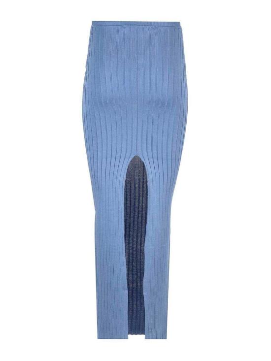  마르니 미디 스커트 GOMD0097A0UFV22200B37 Blue - MARNI