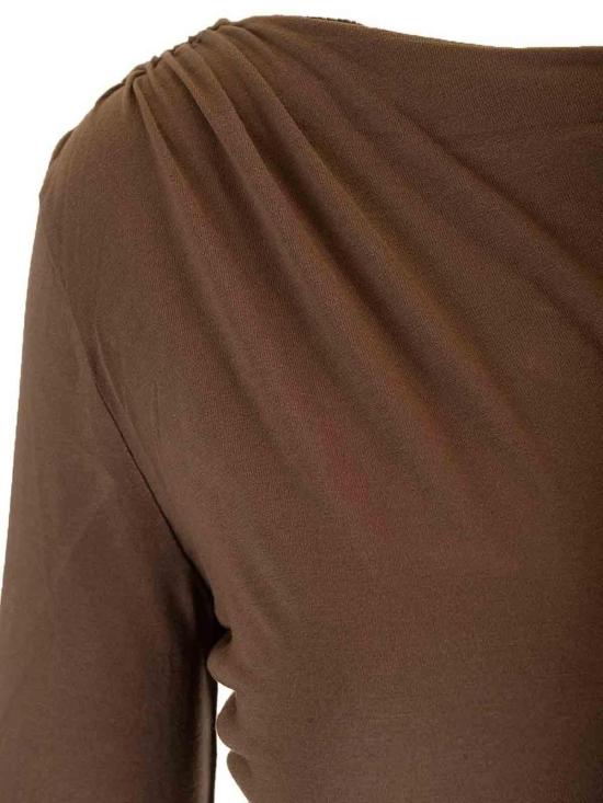  릭 오웬스 민소매 티셔츠 LI02D5204RV184 Brown - RICK OWENS