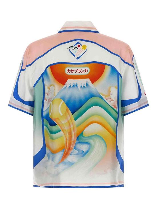  카사블랑카 반팔 셔츠 MPF25SH00303 Multicolour - CASABLANCA