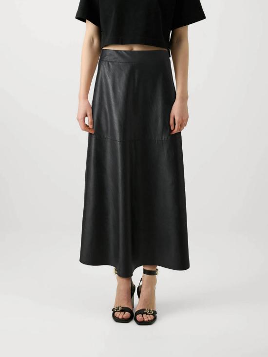  핑코 미디 스커트 1041447105 Black - PINKO