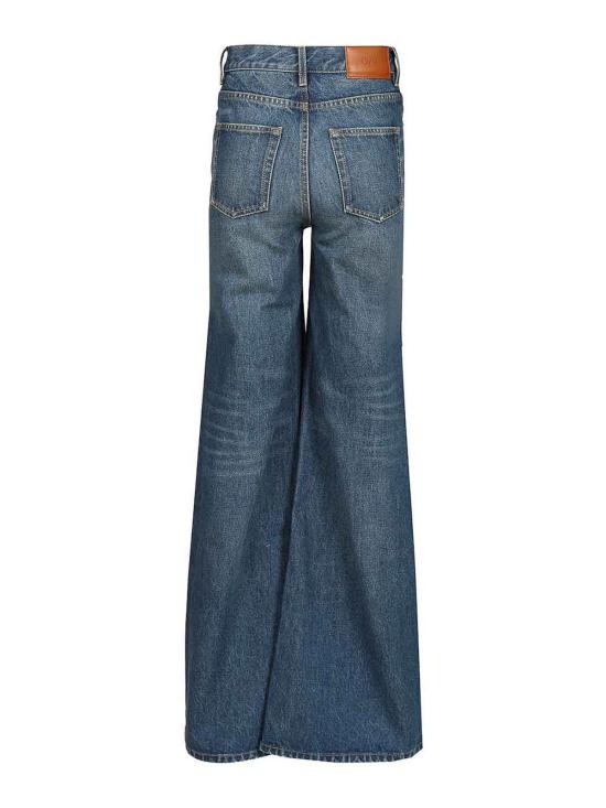 25FW 끌로에 스트레이트 팬츠 CH25ADP42251427 Blue - CHLOE