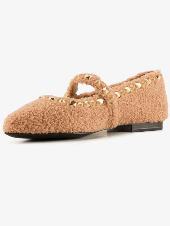 25FW 아쉬 플랫 슈즈 BEATNIKFURTC Beige - ASH