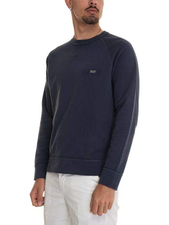  페이 스웨터 NJMB548142T Blue - FAY