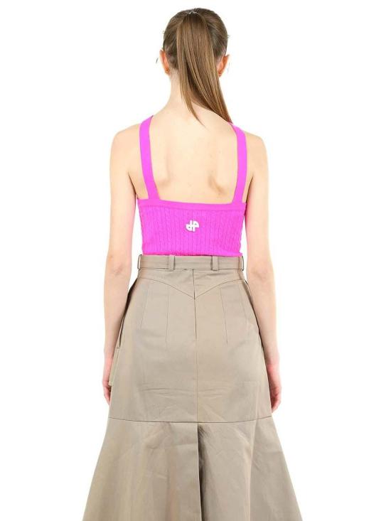  파투 민소매 티셔츠 KN1258041453B Pink - PATOU