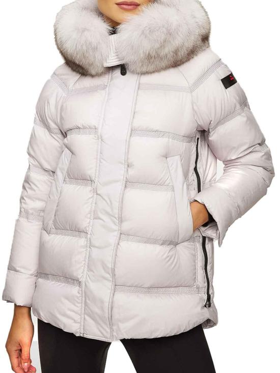  페트레이 패딩 TAKANMQ02FURCOL715 Silver - PEUTEREY