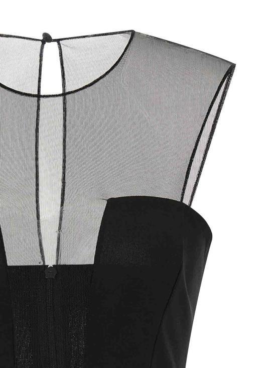  넨시 도자카 미디 스커트 NDDR2641000100BLACK Black - NENSI DOJAKA