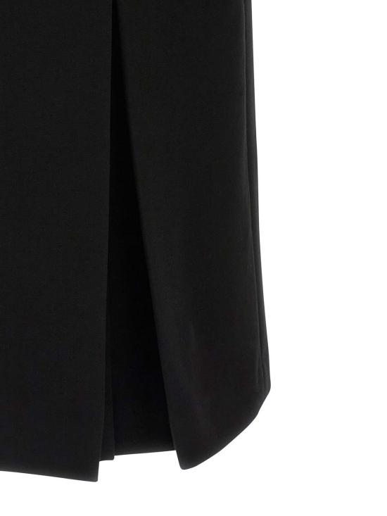 25FW 에르마노 설비노 미디 스커트 D472Q763EWP95708 Black - ERMANNO SCERVINO