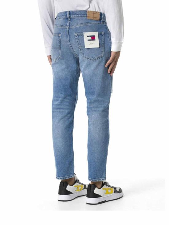  타미힐피거 스트레이트 팬츠 DM0DM201801AA Medium Wash - TOMMY HILFIGER