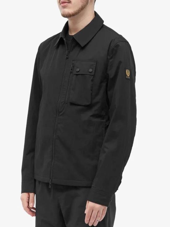  벨스타프 자켓 RAILOVERSHIRTBLACK Black - BELSTAFF