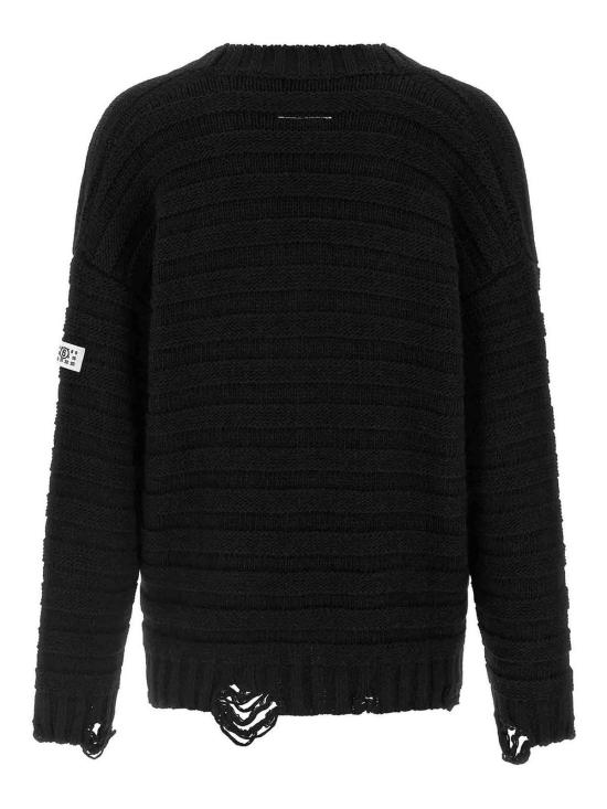 26FW MM6 메종마르지엘라 가디건 SH0HP0005M13040900 BLACK - MM6 MAISON MARGIELA