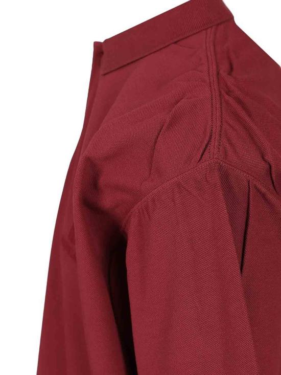 25FW 발렌시아가 폴로 티셔츠 828531TSVO44029 Dark Red - BALENCIAGA