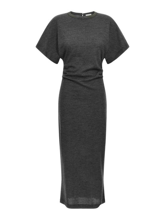  브루넬로 쿠치넬리 미디 스커트 MHR892A90C079 Grey