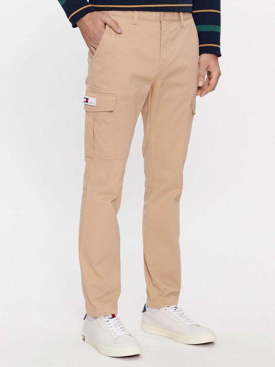  타미힐피거 스트레이트 팬츠 DM0DM18341AB0 BEIGE - TOMMY HILFIGER