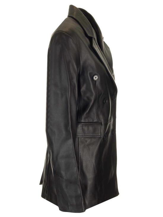  루루 스튜디오 코트 BENETRABLACK Black - LOULOU STUDIO