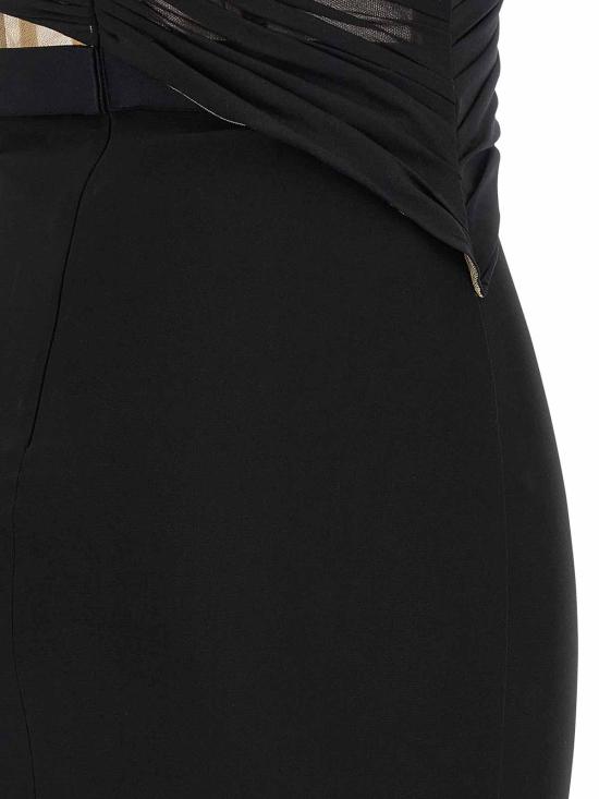 25FW 넨시 도자카 롱 스커트 NDDR2673501100BLACK Black - NENSI DOJAKA