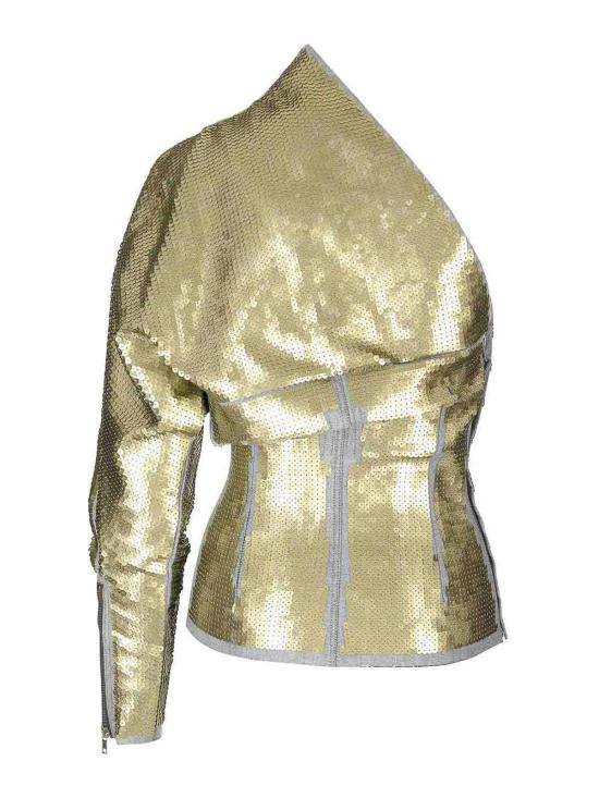  릭 오웬스 민소매 티셔츠 RO02C1257SRAWM10632 Yellow - RICK OWENS