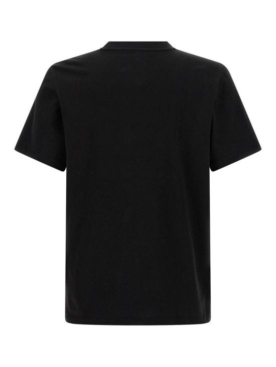 25FW 엠시엠 반팔 티셔츠 MHTFSMM01BK Black - MCM