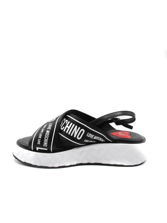  모스키노 샌들 JA16315I0IIX300A Black - MOSCHINO