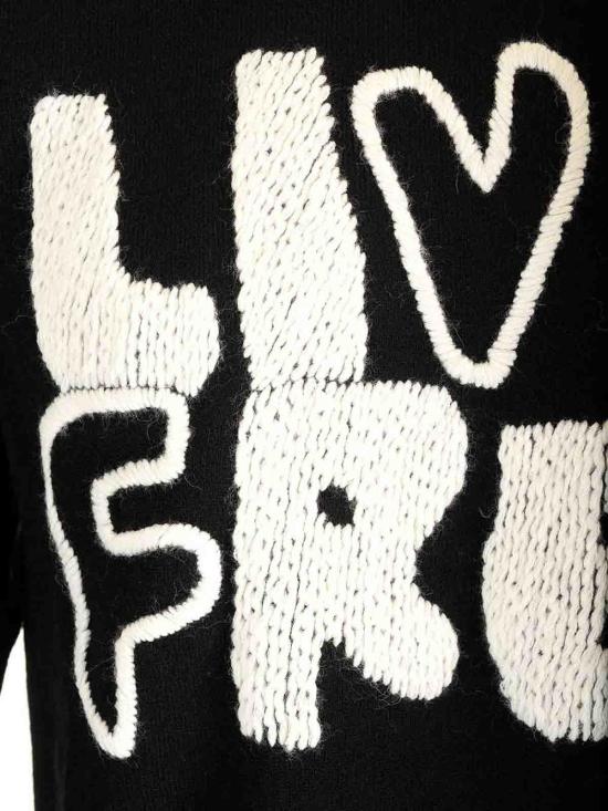  꼼데가르송 스웨터 FNN003W241 Black - COMME DES GARCONS