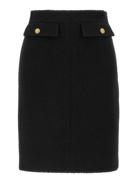 25FW 끌로에 미디 스커트 CH25AJU10935001 Black