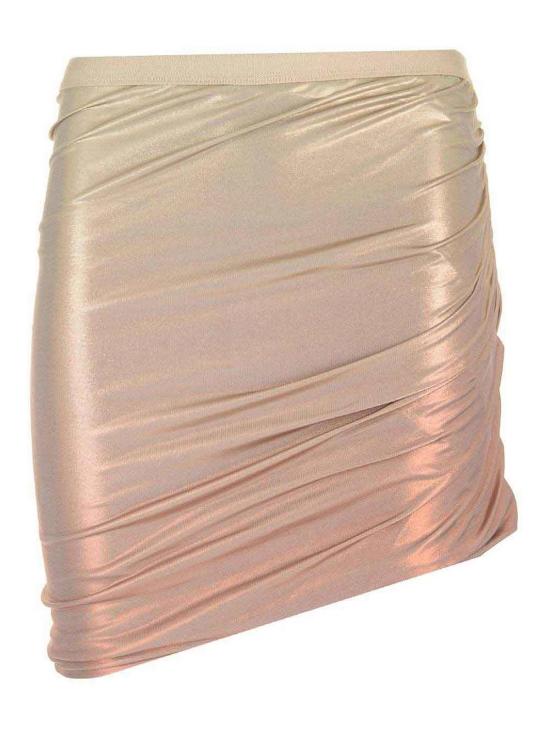  릭 오웬스 숏 원피스 LI01D6302GVIDEG123D White