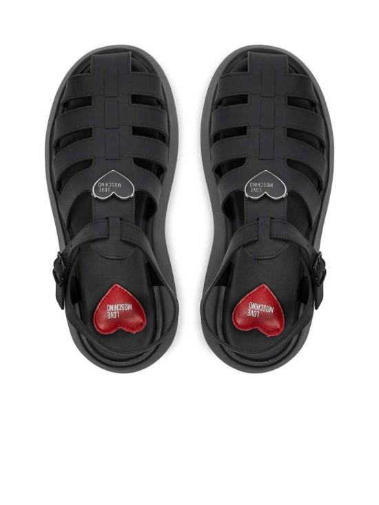  모스키노 샌들 JA16247I0II38000 Black - MOSCHINO