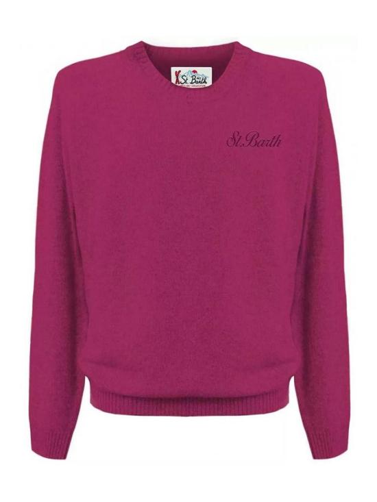  세인트바쓰 스웨터 STRETCH76PEONY Purple