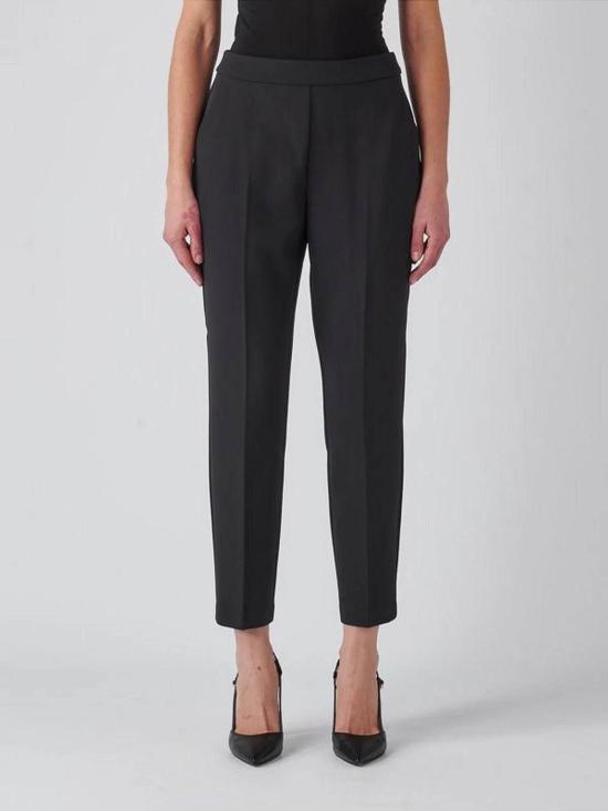  핑코 스트레이트 팬츠 102861A0HC Black - PINKO