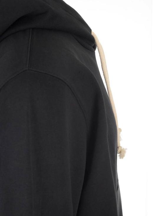 24FW 아크네 스튜디오 후드 티셔츠 CI0141900BLACK Black - ACNE STUDIOS