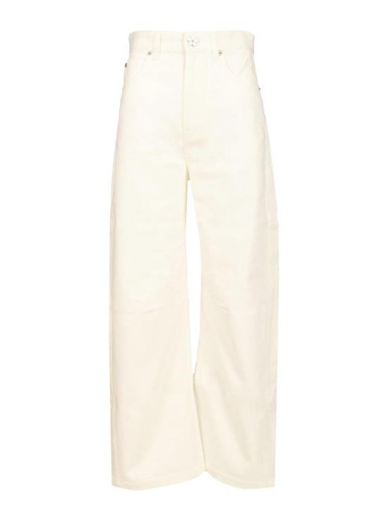  로에베 플레어 팬츠 S616Y11X442100 White