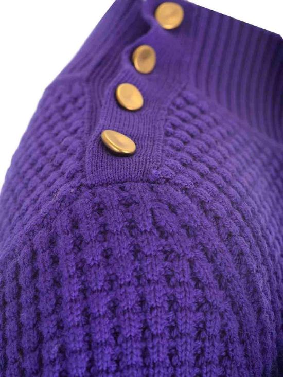 25FW 포르테포르테 터틀넥 12943F46A5055 Purple - FORTE FORTE