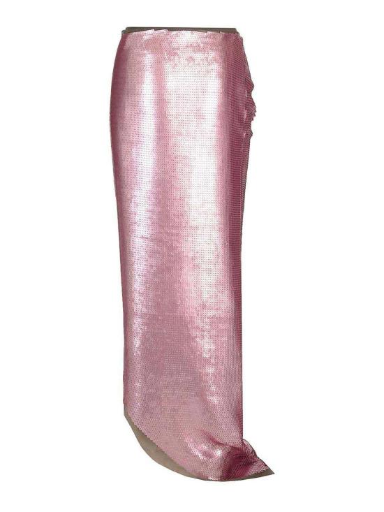  릭 오웬스 미디 스커트 RO02C1372SEM13493 Pink - RICK OWENS