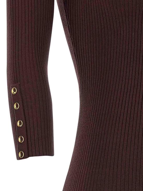 25FW 엘리자베타프랜치 미디 스커트 AM23B56E2EA4 Dark Red - ELISABETTA FRANCHI