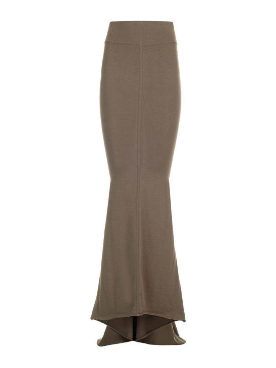  릭 오웬스 롱 스커트 RO02D3689M34 Brown