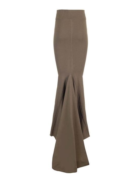  릭 오웬스 롱 스커트 RO02D3689M34 Brown - RICK OWENS