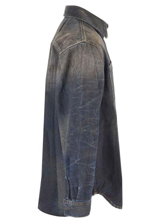  아크네 스튜디오 데님 셔츠 CB0081838 Blue - ACNE STUDIOS