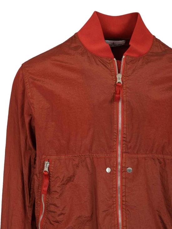 25SS 스톤 아일랜드 봄버 자켓 4100019S0020V007A Red - STONE ISLAND