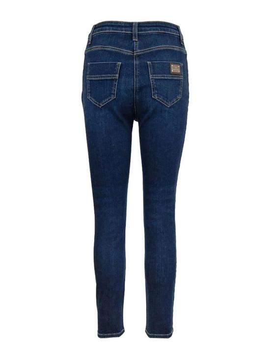  엘리자베타프랜치 스트레이트 팬츠 PJ53S41E2 Medium Wash - ELISABETTA FRANCHI