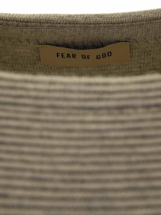  피어오브갓 긴팔 티셔츠 FG8202302WOL085 Grey - FEAR OF GOD
