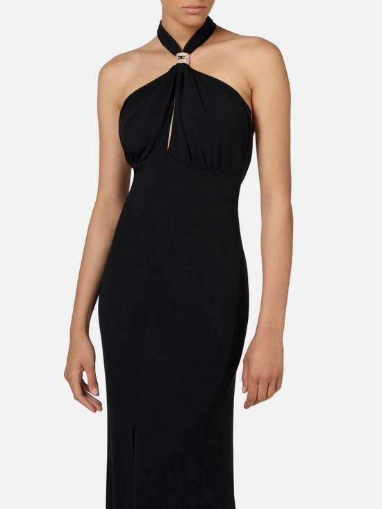  엘리자베타프랜치 미디 스커트 AB71747E2V640 Black - ELISABETTA FRANCHI