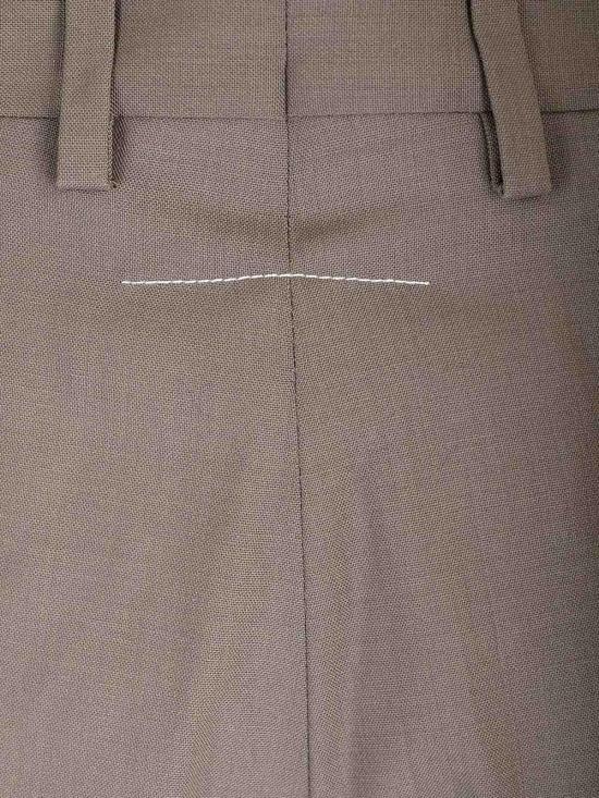 24FW MM6 메종마르지엘라 스트레이트 팬츠 SH2KA0006M35080810 Brown - MM6 MAISON MARGIELA