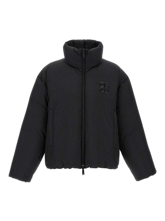  디스퀘어드2 숏패딩 S74AM1589D35380900 Black