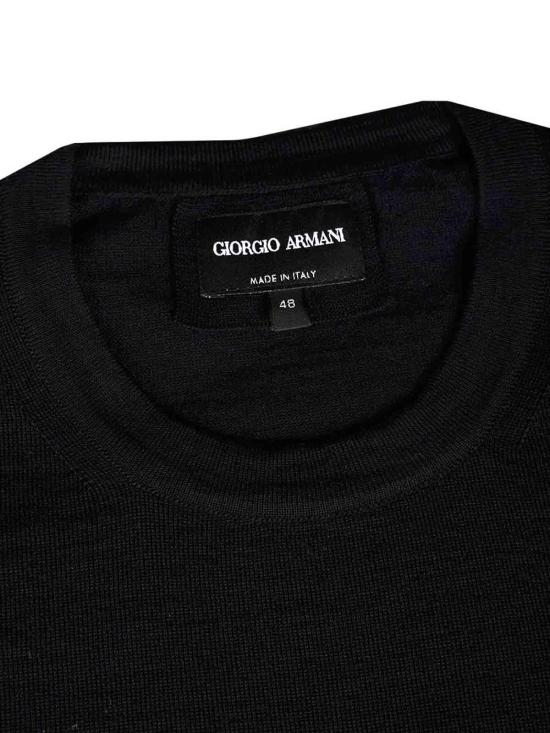  조르지오 아르마니 스웨터 8NSM01SM99ZUBSG Blue - GIORGIO ARMANI