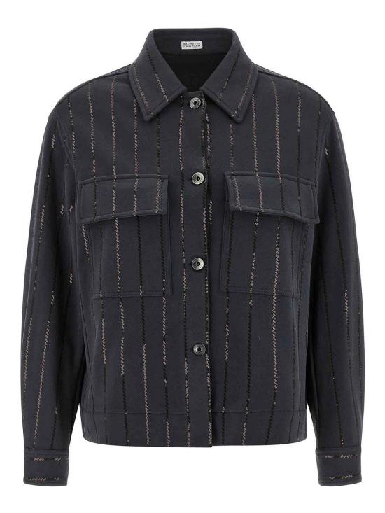  브루넬로 쿠치넬리 터틀넥 MN05NSO806C7186 Blue