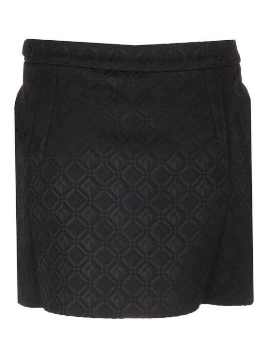  마린세르 숏 스커트 WSK035CWOV0024BK99 Black - MARINE SERRE