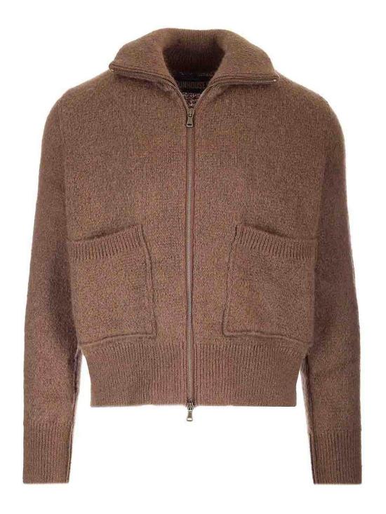  썬하우스 집업 니트 W3LEOW2310SH29 Brown