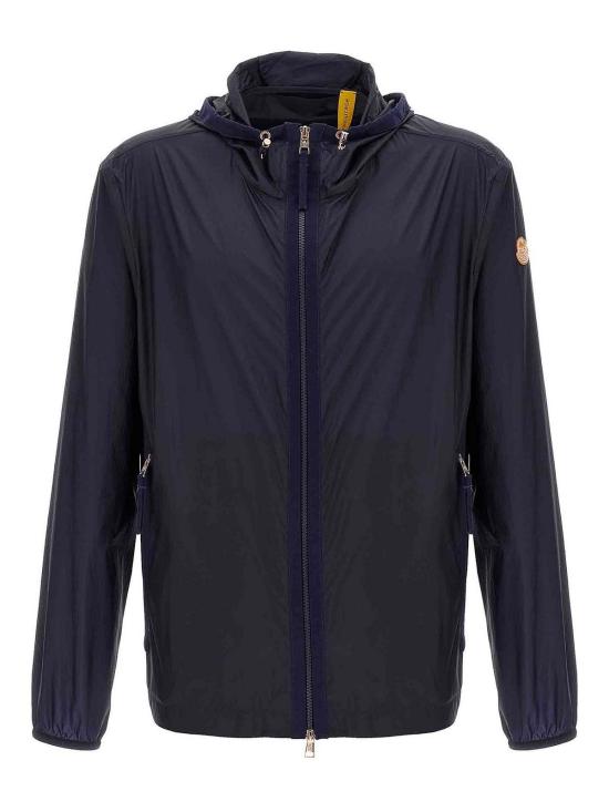  몽클레어 몽클레어 x 길가 팜 디자인 바이 도널드 글로버 햄린 후드 윈드브레이커 K24021A00005597SN786 Blue