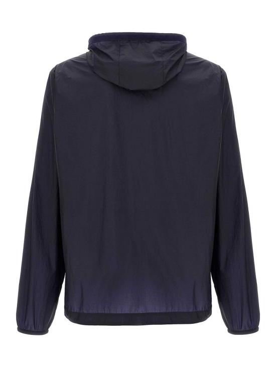  몽클레어 몽클레어 x 길가 팜 디자인 바이 도널드 글로버 햄린 후드 윈드브레이커 K24021A00005597SN786 Blue - MONCLER