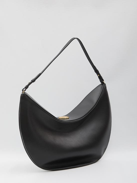 25FW 자크뮈스 오발로 숄더백 BAW00437AC18A08 990 BLACK - JACQUEMUS